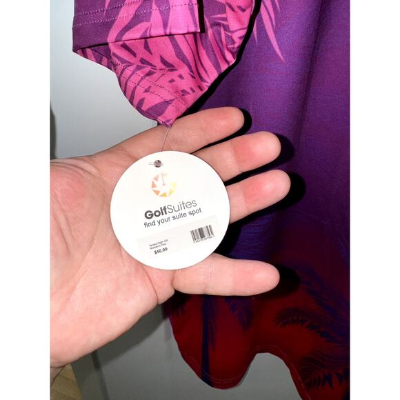 Golf Suites Women’s 3XL Hawaiian Golf Polo Shirt NWT - Picture 5 of 9